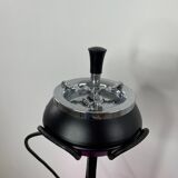Ashtray on foot in artisinal wrought iron handmade vintage