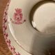 Compotier Terre de Fer XIXth opaque porcelain of Gien, model Chardons