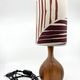 Scandinavian lamp • Custom lampshade • Mid Century