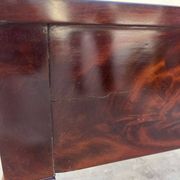 Empire style desk in solid mahogany, 19th century