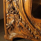 Exceptionnelle vitrine Art Nouveau