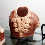 Set of 2 oriental ceramic pots