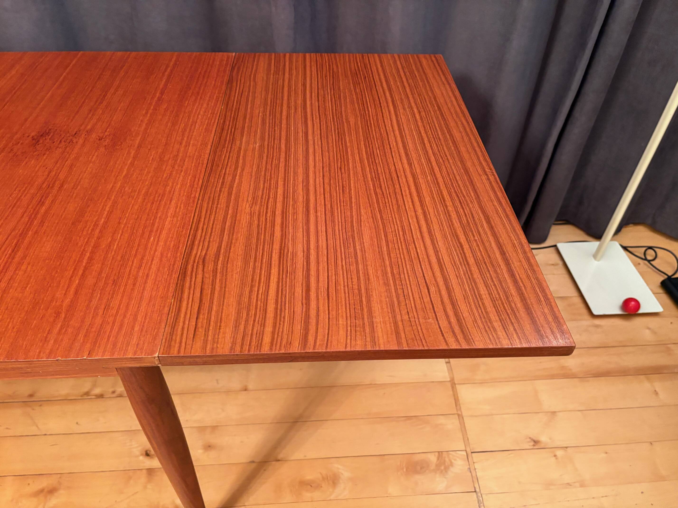 Large teak table from Lübke, Germany, 1960s