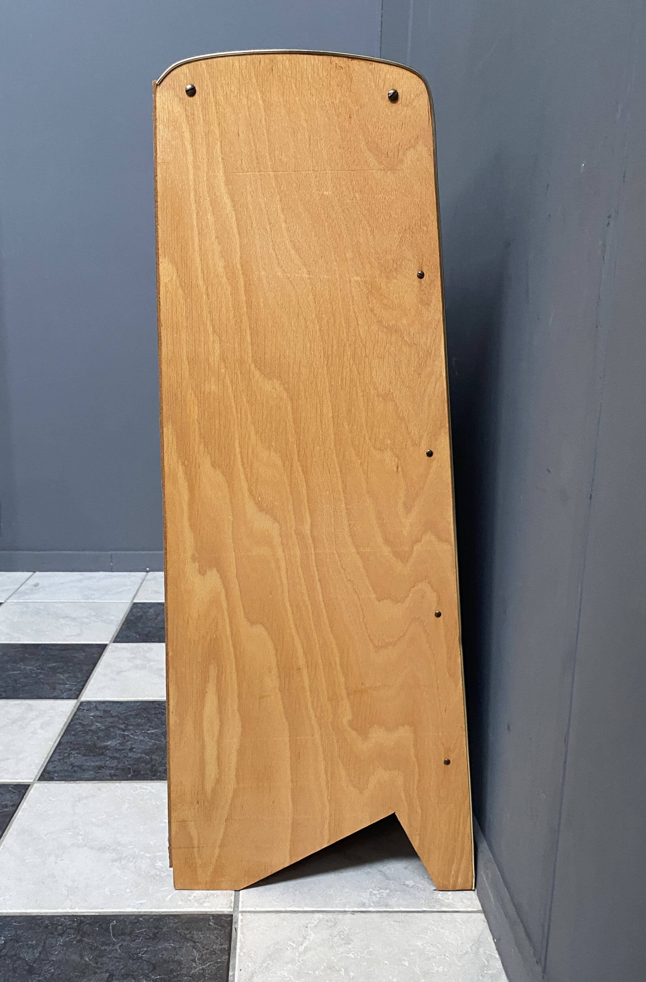 Wooden shoe cabinet, 1960s