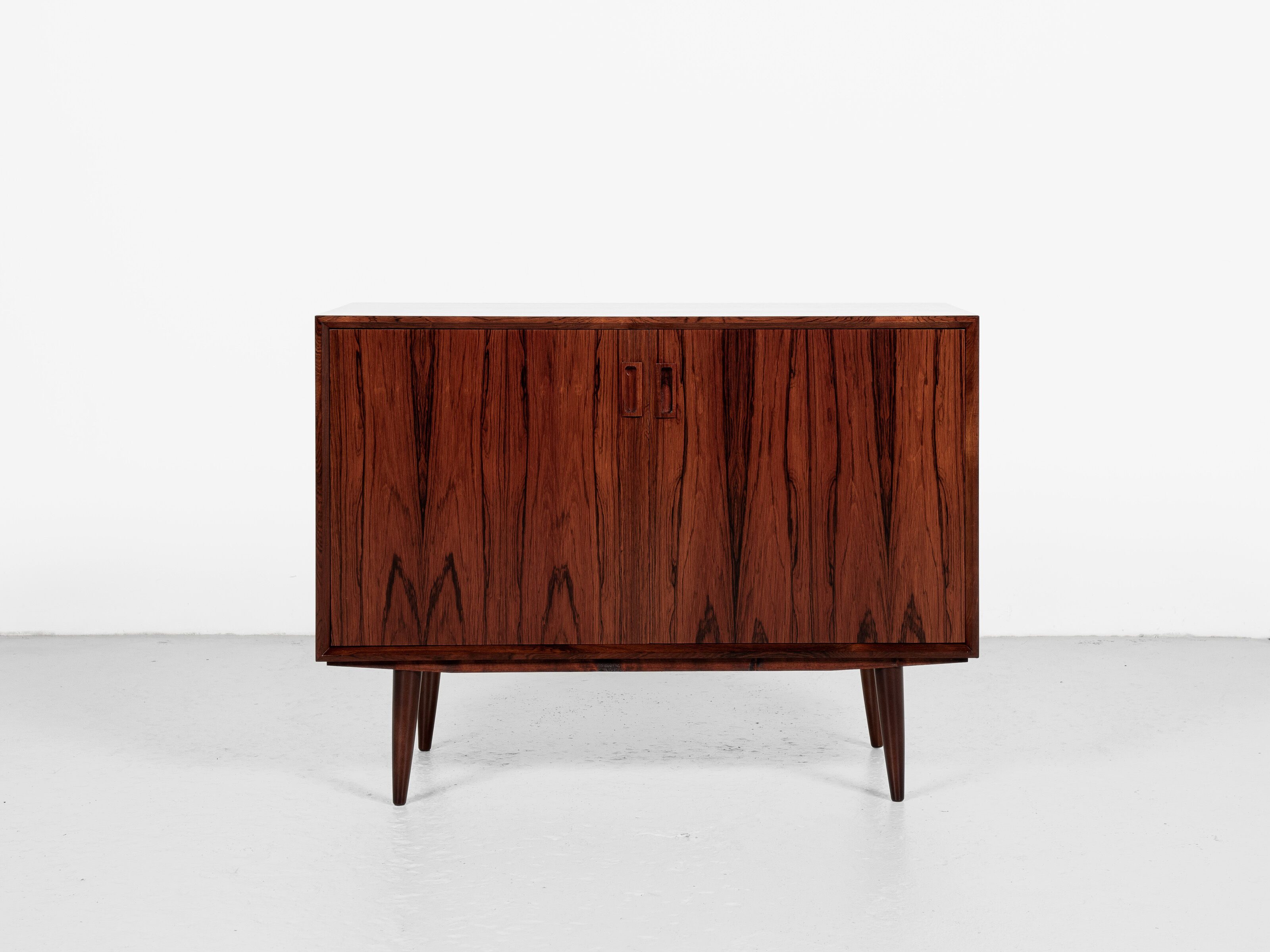 Midcentury 2-door cupboard in rosewood, Denmark 1960s