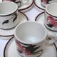 6 Art Deco coffee cups Salins