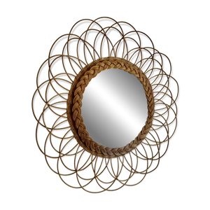Miroir vintage 1960 soleil