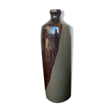 Bouteille en grès émaillé