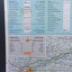 Carte routière Suisses sur tole - 126 x 86,5 cm