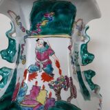 Ancient Chinese vase green family porcelain