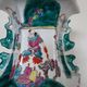 Ancient Chinese vase green family porcelain