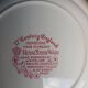 Vintage assiette anglaise royal Tudor ware