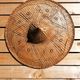 XXL Asian hat in woven caning