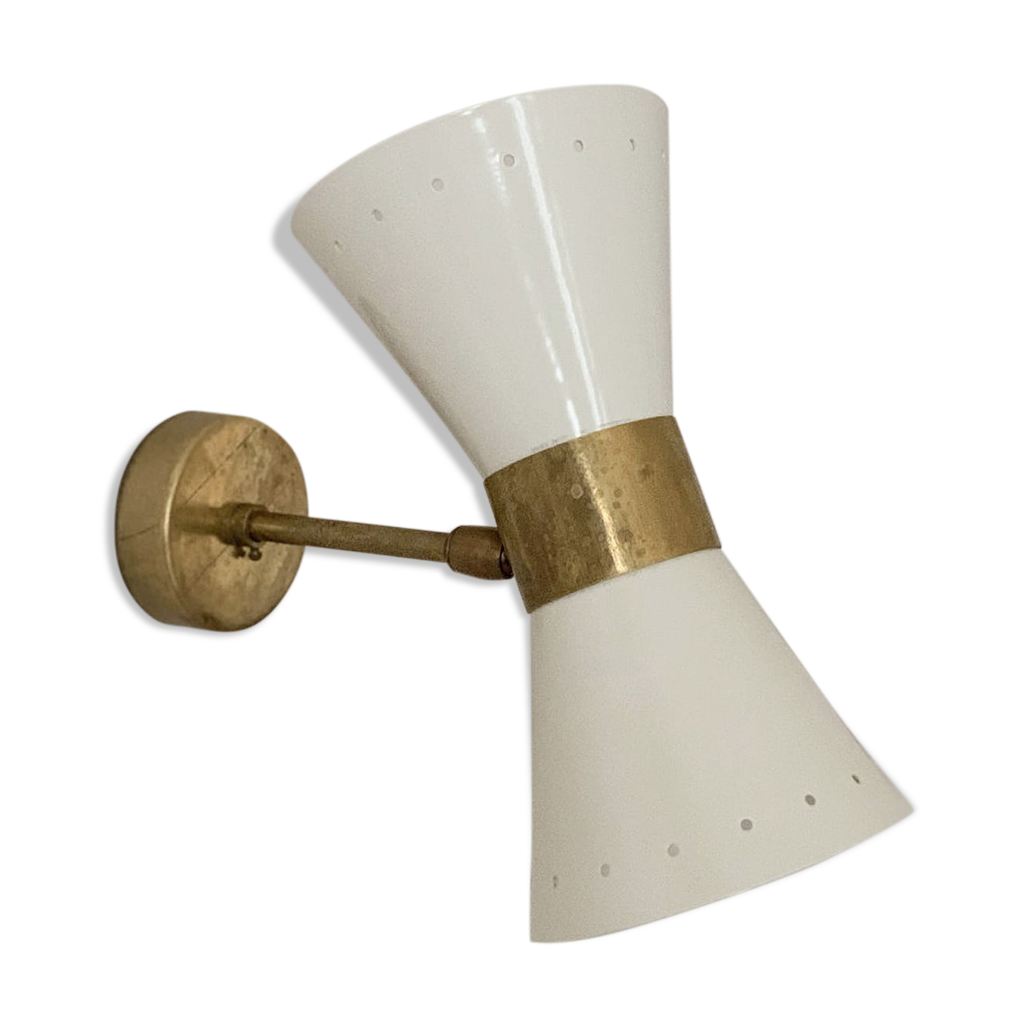 White Diabolo Wall Lamp