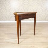 Semi-Circular Mahogany Wall Table, Early 20th Century