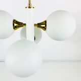 Kaiser Pop Art 4 opaline balls chandelier, 1960s