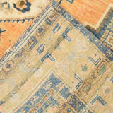 5x9 Rustic Primitive Vintage Handknotted Rug, 266x163Cm