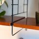 Modular wall shelf in teak – 1960s