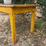 Old wooden table
