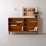 Vintage 1950s bookcase with adjustable shelves