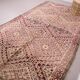 Purple Vintage Beni Mguild Rug 186 x 353 cm - Handmade Berber Wool Rug