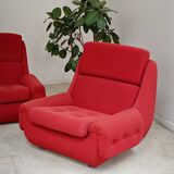 Complete red salon jitona style atlantis space age 1970