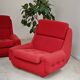Complete red salon jitona style atlantis space age 1970