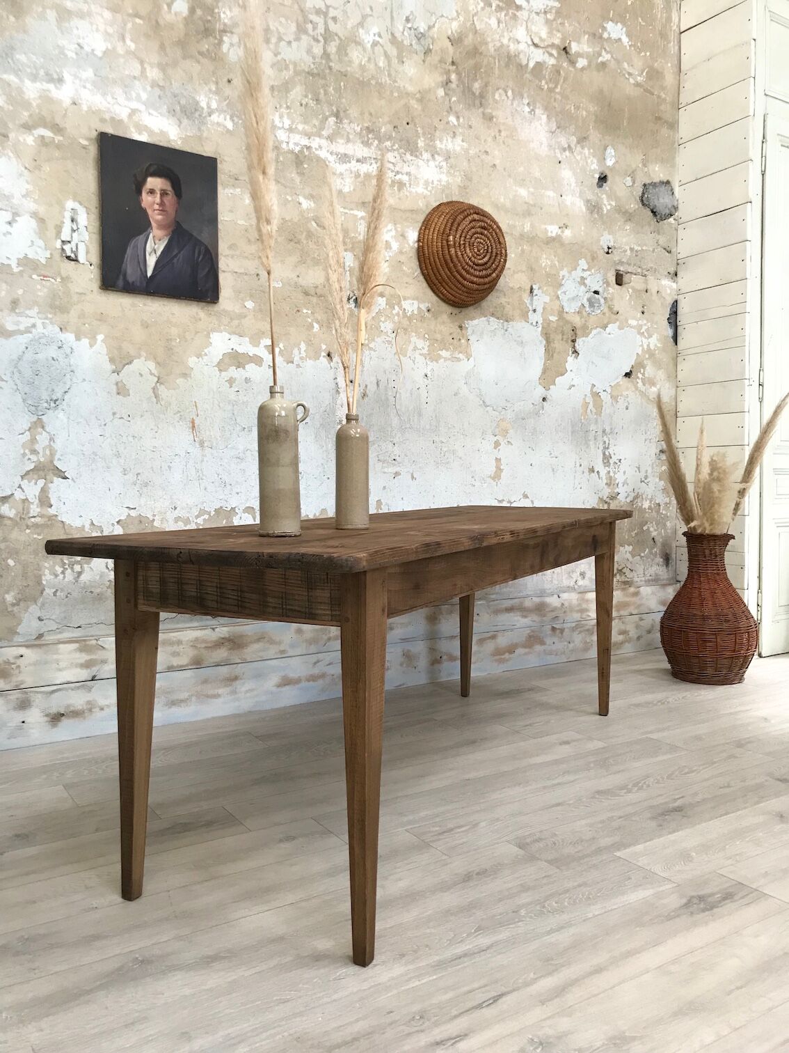 Vintage farm table