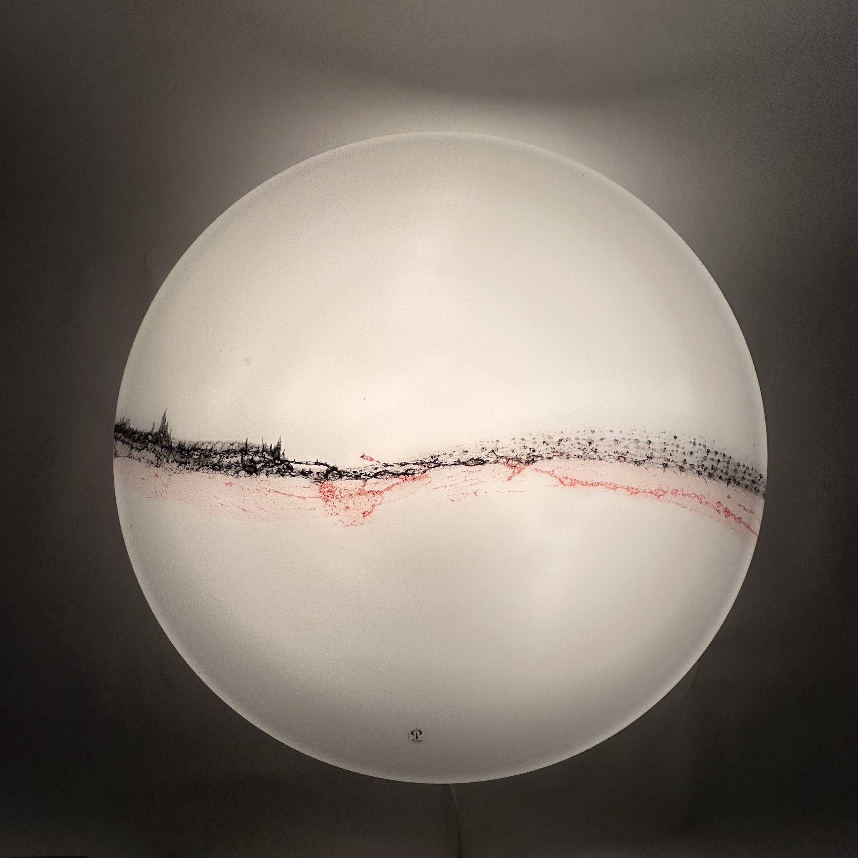 XL Peil & Putzer ceiling / wall lamp , 1970’s , Germany