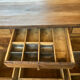 Workshop cabinet with drawers