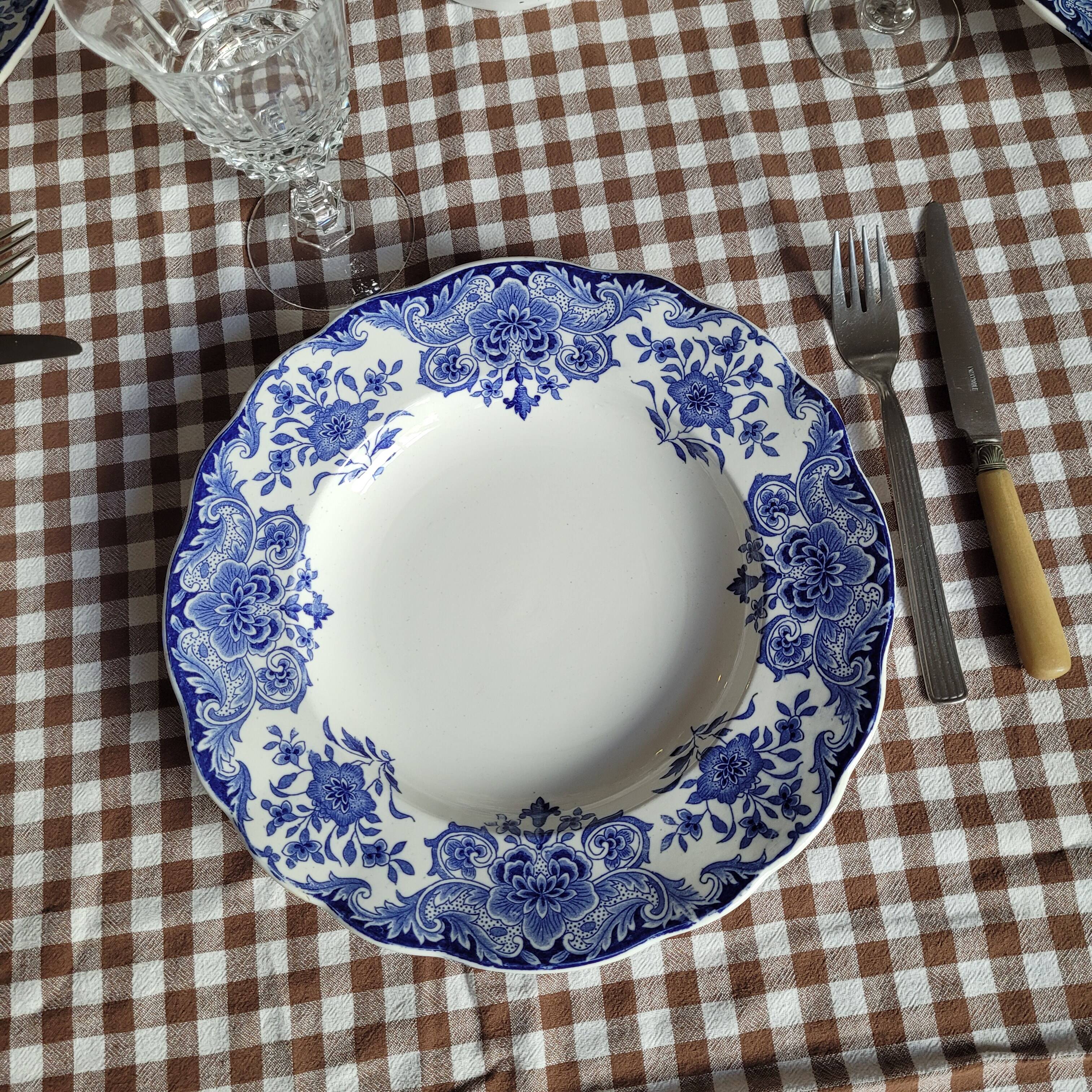 La Redoute x Selency set of 4 Dordrecht hollow plates