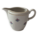 Cream jug half-porcelain Lunéville Keller and Guerin A586