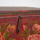 Antique box with hand-painted floral patterns (c.1900) #27