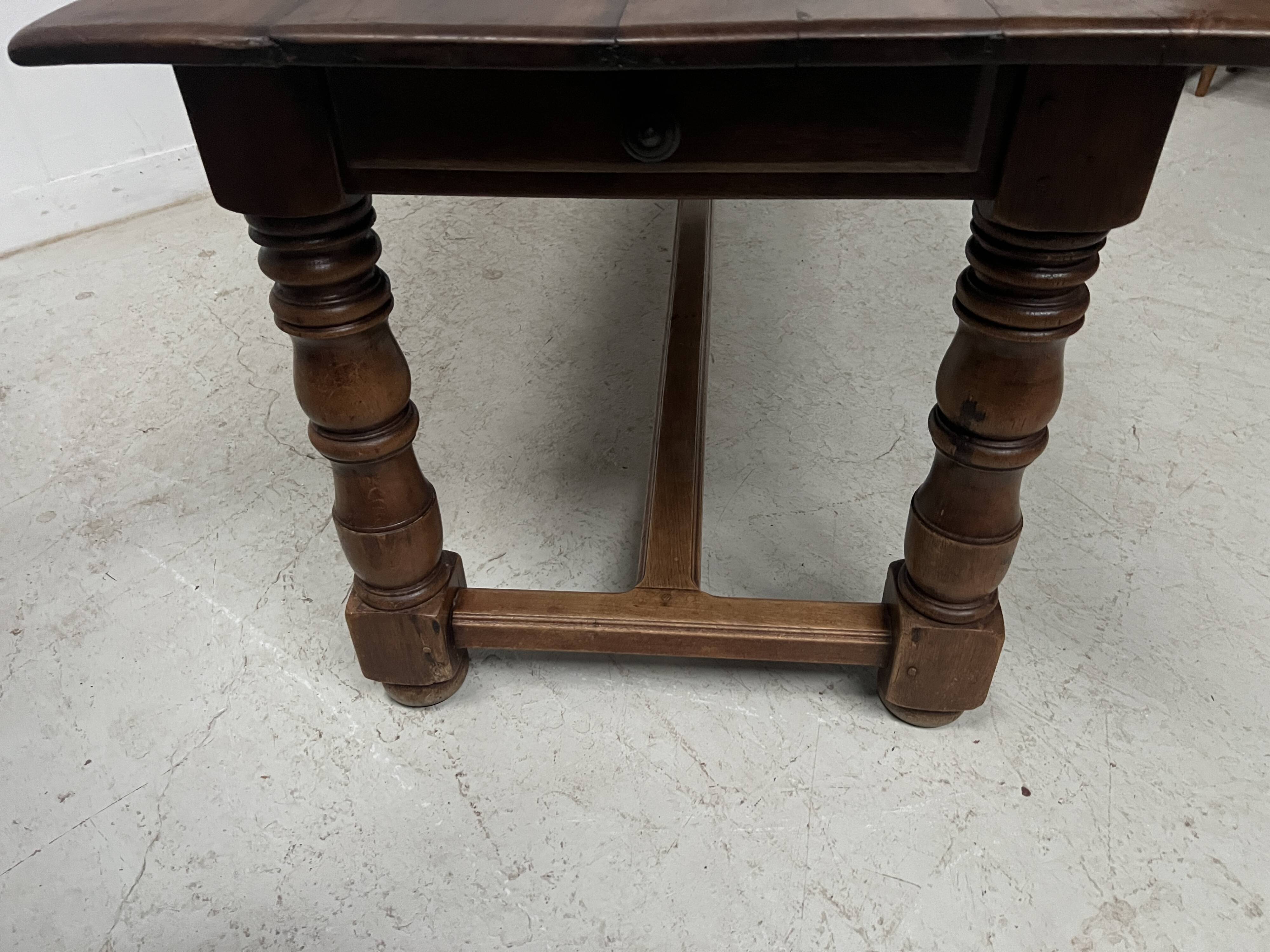 Large 19th Century Farmhouse Table in Solid Beech