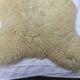 Thick and natural tanned sheepskin 100 cm x 60 cm