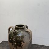 Three-handled oil jug