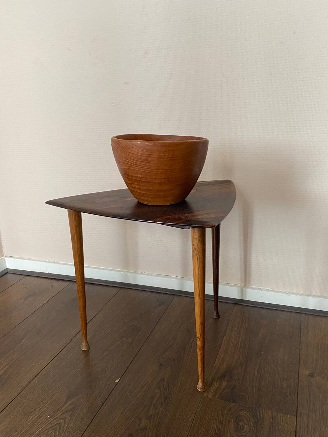 Mid-Century Modernist Teak Bowl, Denmark, 1950s