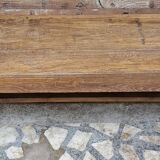 Old Burmese teak bench