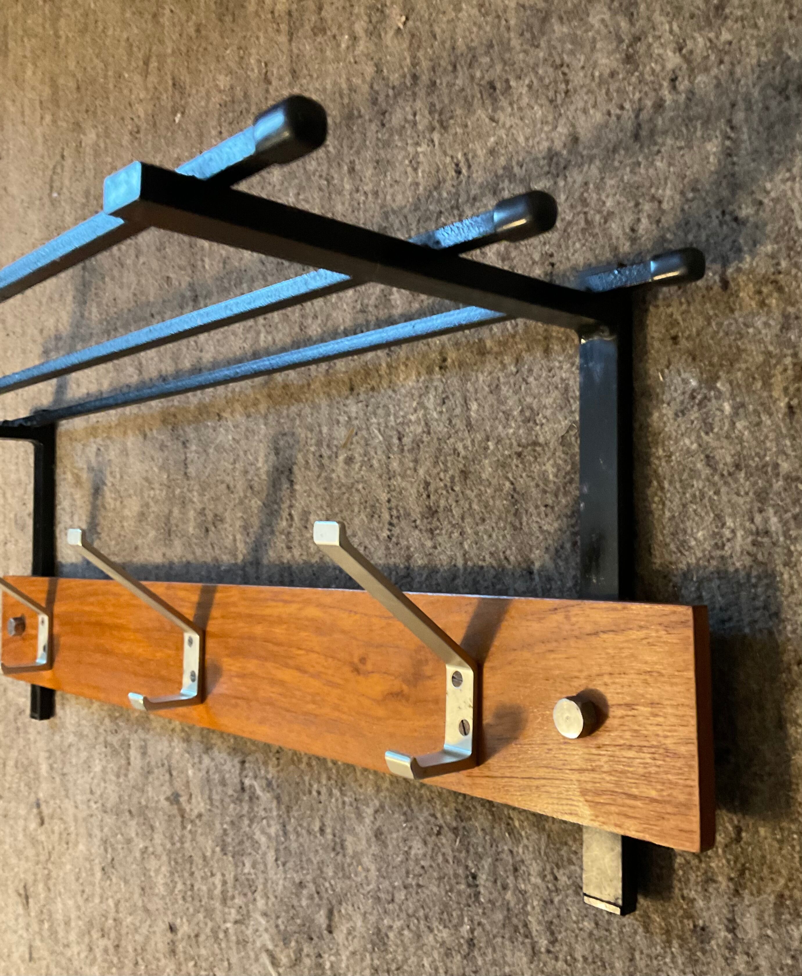 Scandinavian coat rack from the 60s