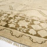 Oushak Handknotted Vintage Floor Rug