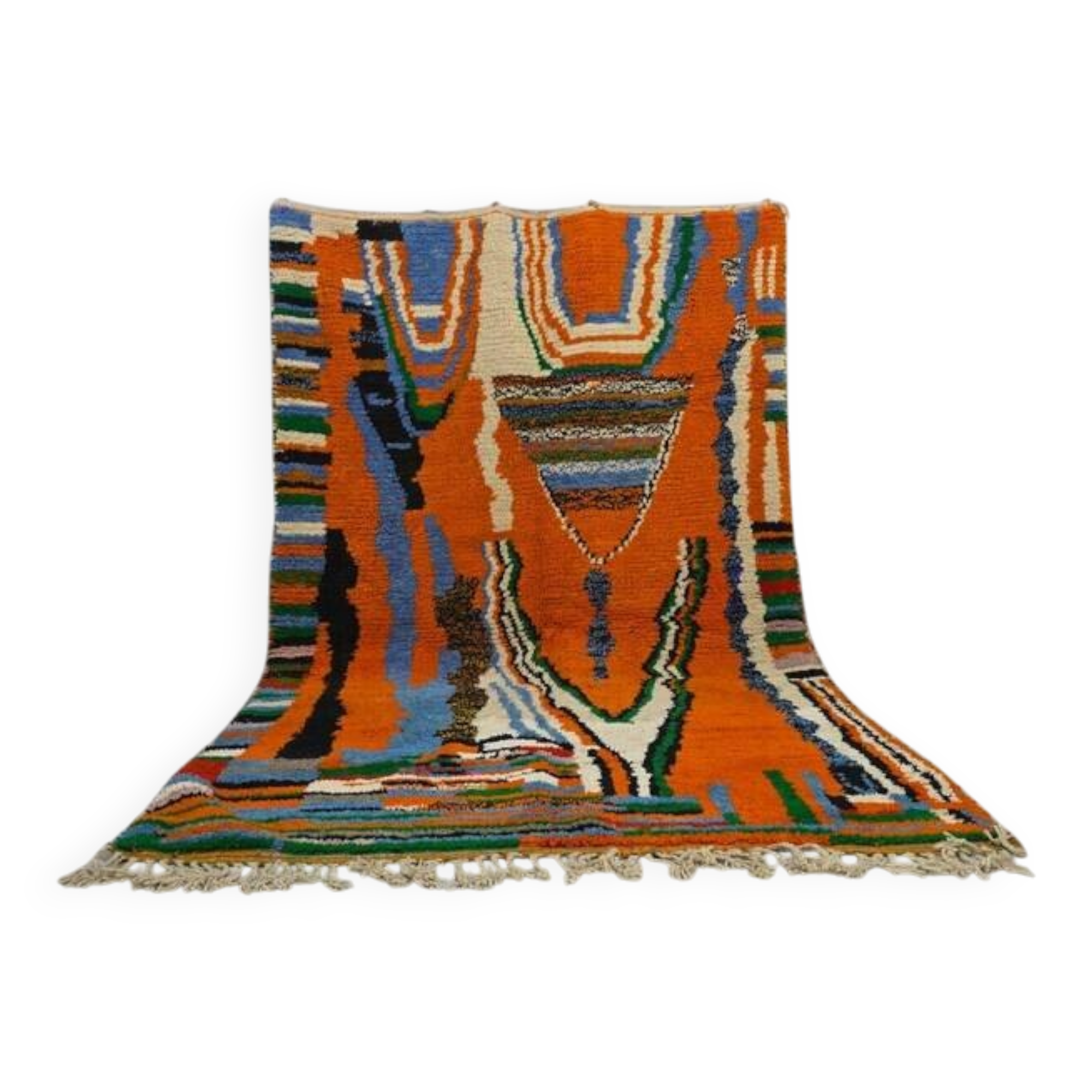 Tapis bérbere marocain décoré 200cmx300cm