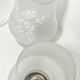 Paire des lampes de table en cristal. Espagne années 1990.