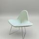 Petal armchair by Materia design – aqua green