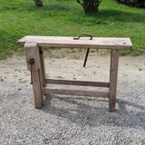 Old wooden workbench 126cm