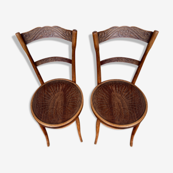 Pair of kohn chairs
