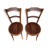 Paire de chaises kohn