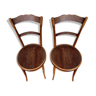 Pair of kohn chairs