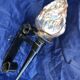 Vintage torch wall lamp