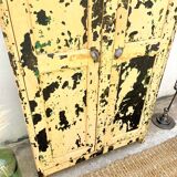 Ancienne armoire d’atelier patine d’origine