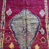 Boujad Purple Moroccan Rug - 341 x 145 cm